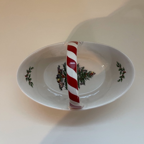 Spode Christmas Tree Candy Dish - Picture 2 of 7